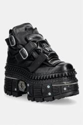 New Rock LUXOR NEGRO, BOX PLANE, TANK CASCO sportcipő női bőr - fekete Női 39