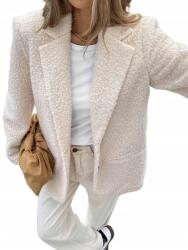 Shein Blézer Gallérral Casual Hosszú Ujjú Xs