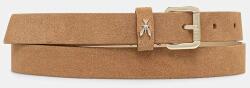 Patrizia Pepe női velúrbőr öv - bézs S - answear - 50 990 Ft