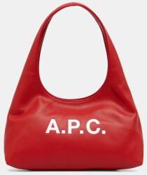 APC A. P. C. hobo táska női műbőr baby ninon shoulder - piros Univerzális méret