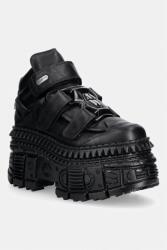 New Rock CRUST NEGRO NEGRO, TANK CASCO női bőr cipő - fekete Női 38