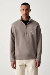 Giorgio Armani férfi melegítőfelső pamuttal - barna XL