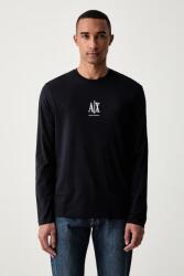 Giorgio Armani hosszúujjú férfi pamut - fekete XL - answear - 25 990 Ft