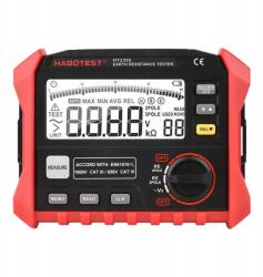 Habotest HT2302 Földelési Ellenállásmérő Biztonsági Mérésekhez (HT2302)
