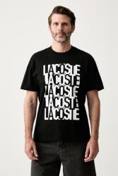 Lacoste t-shirt férfi pamut - fekete M