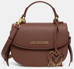 Love Moschino keresztpántos táska női műbőr - barna Univerzális méret - answear - 73 990 Ft