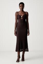 Bardot ruha csipke KARLA - barna 36