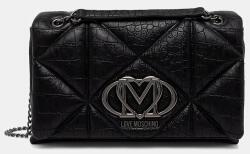 Love Moschino keresztpántos táska női műbőr - fekete Univerzális méret - answear - 82 990 Ft