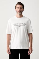Giorgio Armani férfi pamut póló - fehér XL - answear - 28 990 Ft