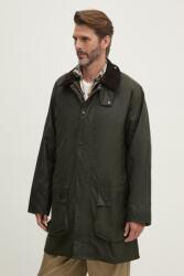 Barbour hosszú dzseki férfi pamut - zöld 48 - answear - 125 990 Ft