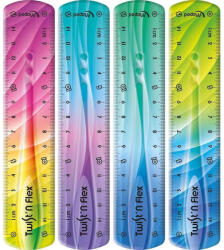 Maped vonalzó (15 cm, 3 szín) twistn flex/ törhetetlen, hajlítható, színátmenetes, 2-féle (MA279115)