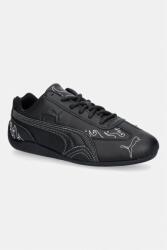 PUMA Speedcat Embellished női bőr sportcipő - fekete Női 38.5