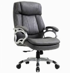 Emobd Scaun de birou tapițerie din stofă culoarea gri model 553
