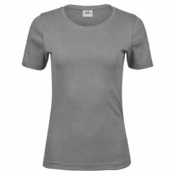 Tee Jays Tricou de damă cu mânecă scurtă Interlock - Deschisă gri | 3XL (TJ580N-1000254737)