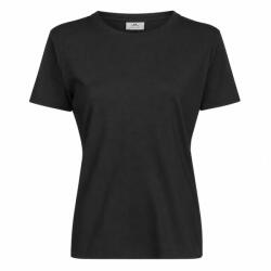 Tee Jays Tricou de damă cu mânecă scurtă din Pima Cotton - Neagră | S (TJ1451-1000411926)