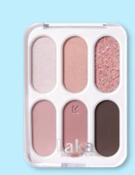 Laka Paletă de farduri pentru pleoape Forever 6 Eye Palette - 7 g No. 03 Prim Rose