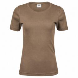 Tee Jays Tricou de damă cu mânecă scurtă Interlock - Wood | XL (TJ580N-1000412282)