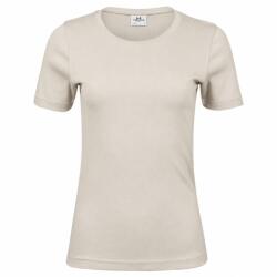 Tee Jays Tricou de damă cu mânecă scurtă Interlock - Gri ciment | S (TJ580N-1000393751)
