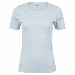 Tee Jays Tricou de damă cu mânecă scurtă Interlock - Albastru de gheață | XL (TJ580N-1000356911)