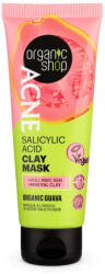 Organic Shop ACNE Szalicilsavas agyagmaszk bio guavával - 75 ml
