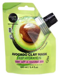 Organic Shop „Deep Hydration Avokádós agyagmaszk ceramidokkal - 100 ml