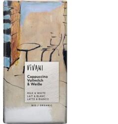VIVANI Bio ízesített csokoládé 100g Cappuccino (4044889001075)