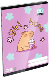 Lizzy Card 32 lapos füzet A/5 - Kockás 27-32 - Capybara