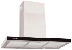 Tornado Hota Hota Decorativa Tornado Lara 1200 (90), 1 motor, latime 90 cm, 3 viteze, absorbtie 1200 m3/ora, Inox / Negru (36305) Hota