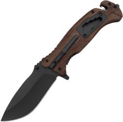HARAHU Outdoor összecsukható kés XA - 40957 - Fekete / Barna KP40957