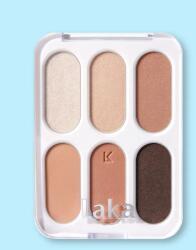 Laka Szemhéjfesték paletta Forever 6 Eye Palette - 7 g No. 04 Tan Peach