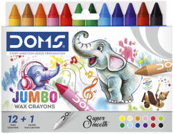Doms 28- Zsírkréta Doms 12 darabos Jumbo - 80499