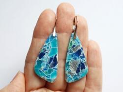 Atellier Wearable Art Cercei Cool Water - Model 5