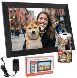 Bedee Digitális Képkeret 10.1 Ips 1280*800 64GB Automatikus Forgatással (Ramka Cyfrowa FRAMEO WiFi 10.1)
