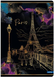 Lastva Füzet, LASTVA Gold City Paris, A4, 52 lapos, kockás (FLGCPAA452K)