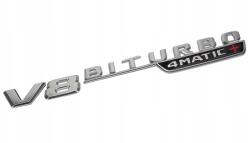Mercedes-Benz Mercedes V8 Biturbo 4MATIC Króm Emblem