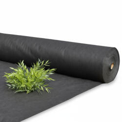  Geotextil 1.6m x 10m hosszú - 50 g/m2 (fekete vagy fehér színben)