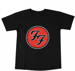 ROCK OFF Tricou copii Foo Fighters - Logo - Negru - ROCK OFF - FOOTS04BB