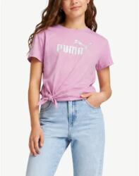PUMA Ess Logo Knotted Tee G Pink - magazinko