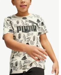 PUMA Ess Mid 90s Aop Tee B White / Black - magazinko