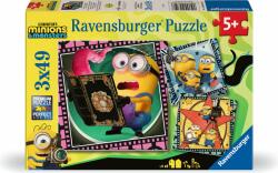 Ravensburger - Puzzle 3x49 Minions - 40 - 99 piese