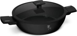 Berlinger Haus Indukciós Tapadásmentes Alacsony Lábas Fedővel (3.8L) | Berlinger Haus Matte Black BH/8185 (BH/8185)