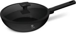Berlinger Haus Indukciós Tapadásmentes Wok Fedővel (28cm) | Berlinger Haus Matte Black BH/8181 (BH/8181)