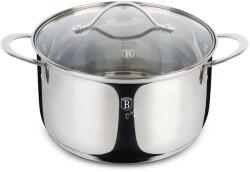 Berlinger Haus Indukciós Prémium Lábas T-üveg fedővel (3.8L) | Berlinger Haus Silver Jewellery BH/6586 (BH/6586)