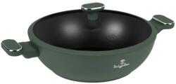 Berlinger Haus Indukciós Tapadásmentes Wok Fedővel (30cm) | Berlinger Haus Matte Green BH/8160 (BH/8160)