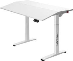 INGREM Birou electric StableDesk x INGREM, Reglabil pe inaltime 75-122 cm, Inclinabil electric partea din fata 15°, Controller LCD cu memorie pozitii, Cadru (SD-279-AL)