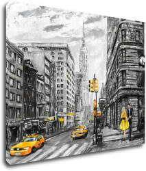 Impresi Kép New York Yellow Details - 90 x 70 cm