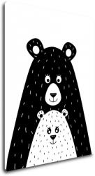 Impresi Obraz Bear black - 30 x 40 cm