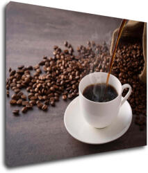 Impresi Kép Cup Of Coffee White - 90 x 70 cm