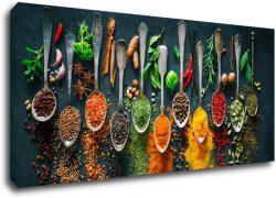 Impresi Kép Teaspoons and spice - 90 x 40 cm