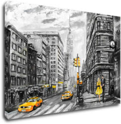 Impresi Kép New York Yellow Details - 90 x 60 cm